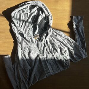 Zella zip up hooded jacket